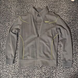 PLAYBOY Kids Gray Jacket with Yellow Accents